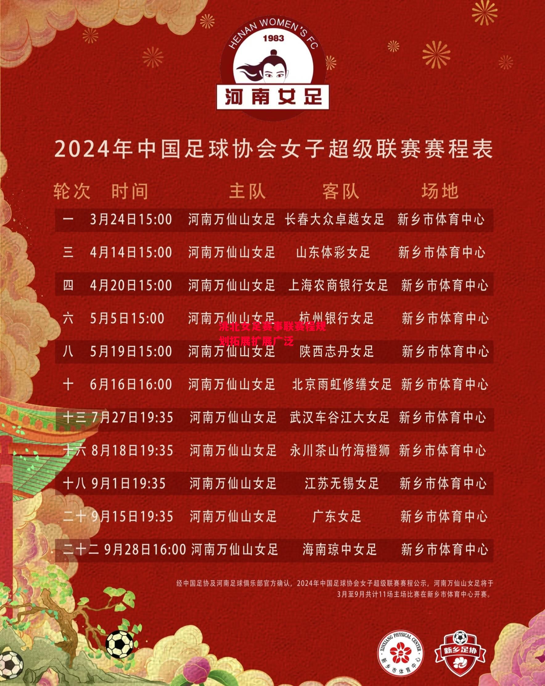 易胜博体育-洮北女足赛事联赛程规划拓展扩展广泛-第2张图片-易胜博体育